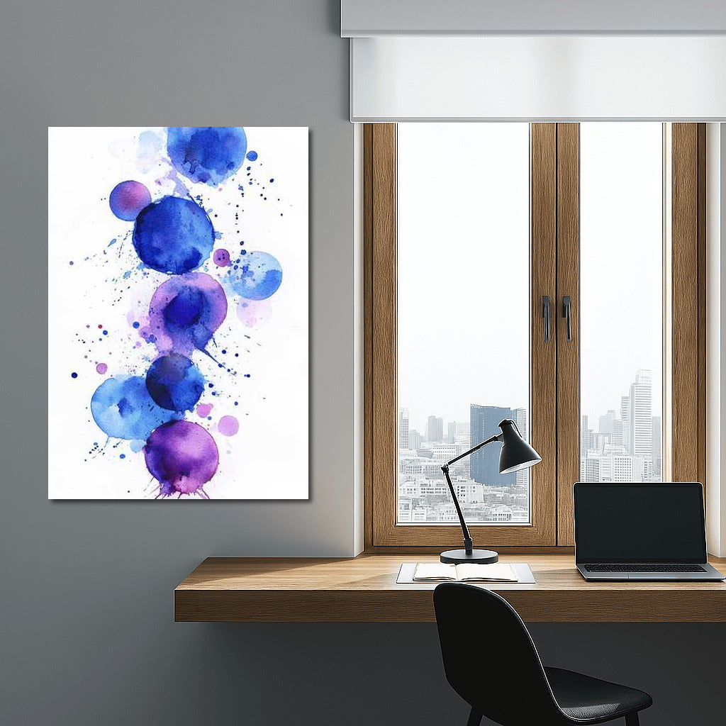 Vortex of Circles: Abstract Splashes for Interiors