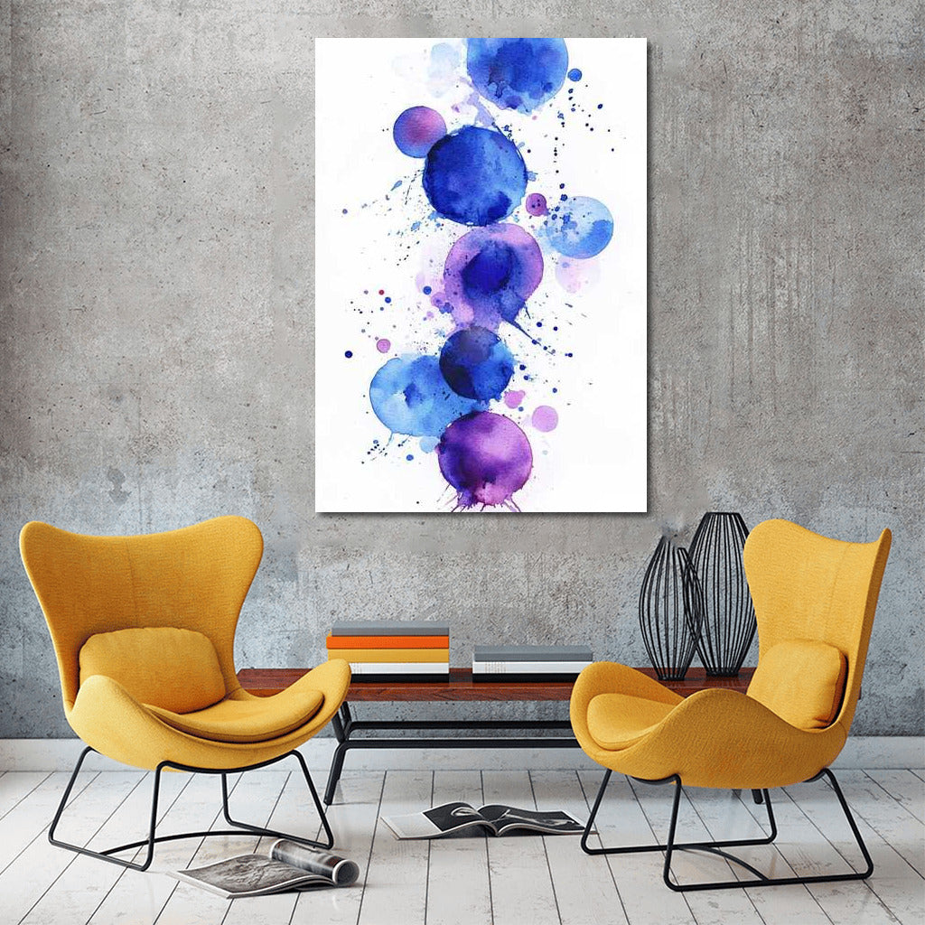 Vortex of Circles: Abstract Splashes for Interiors