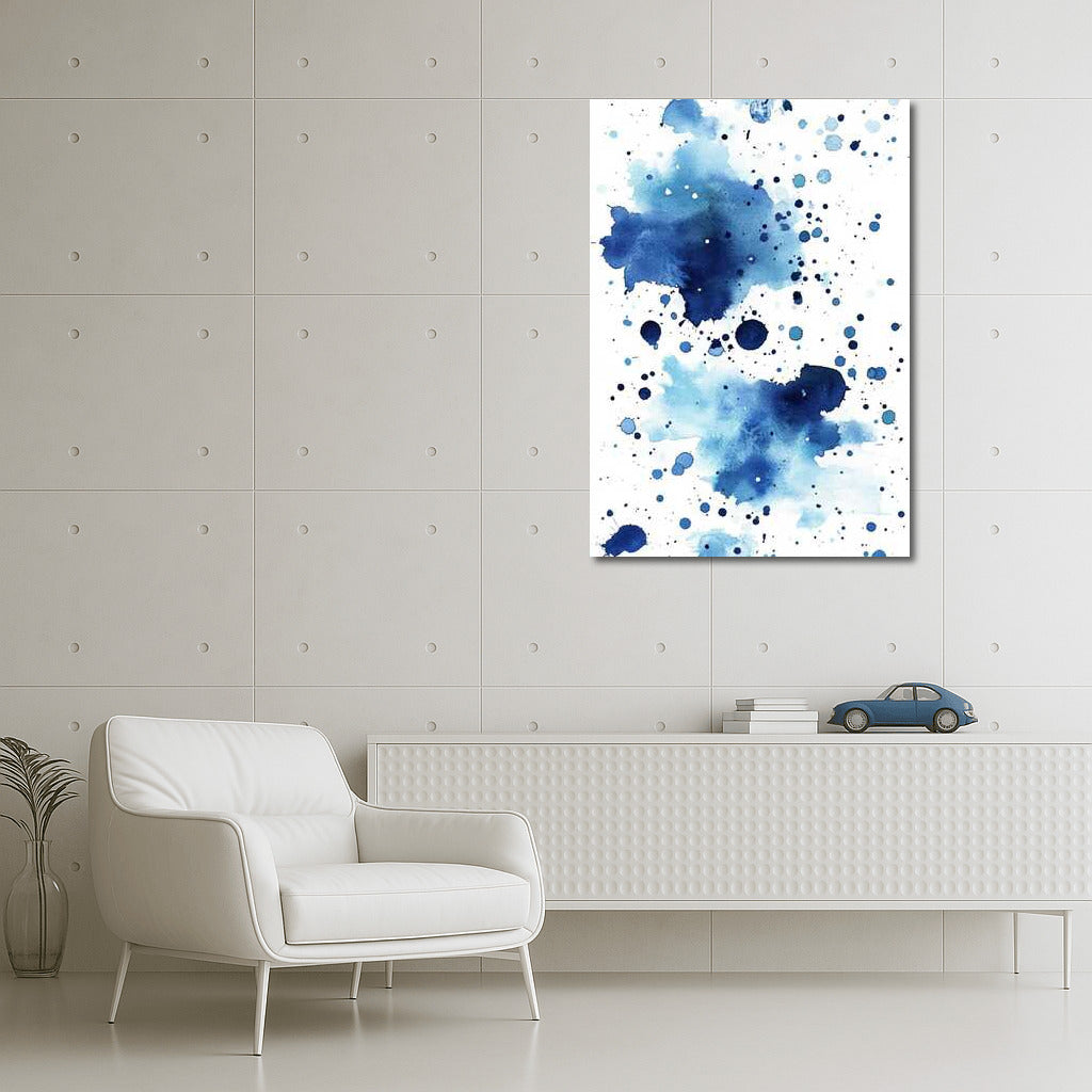 Blue Ink Dreams: Abstraction for Interior