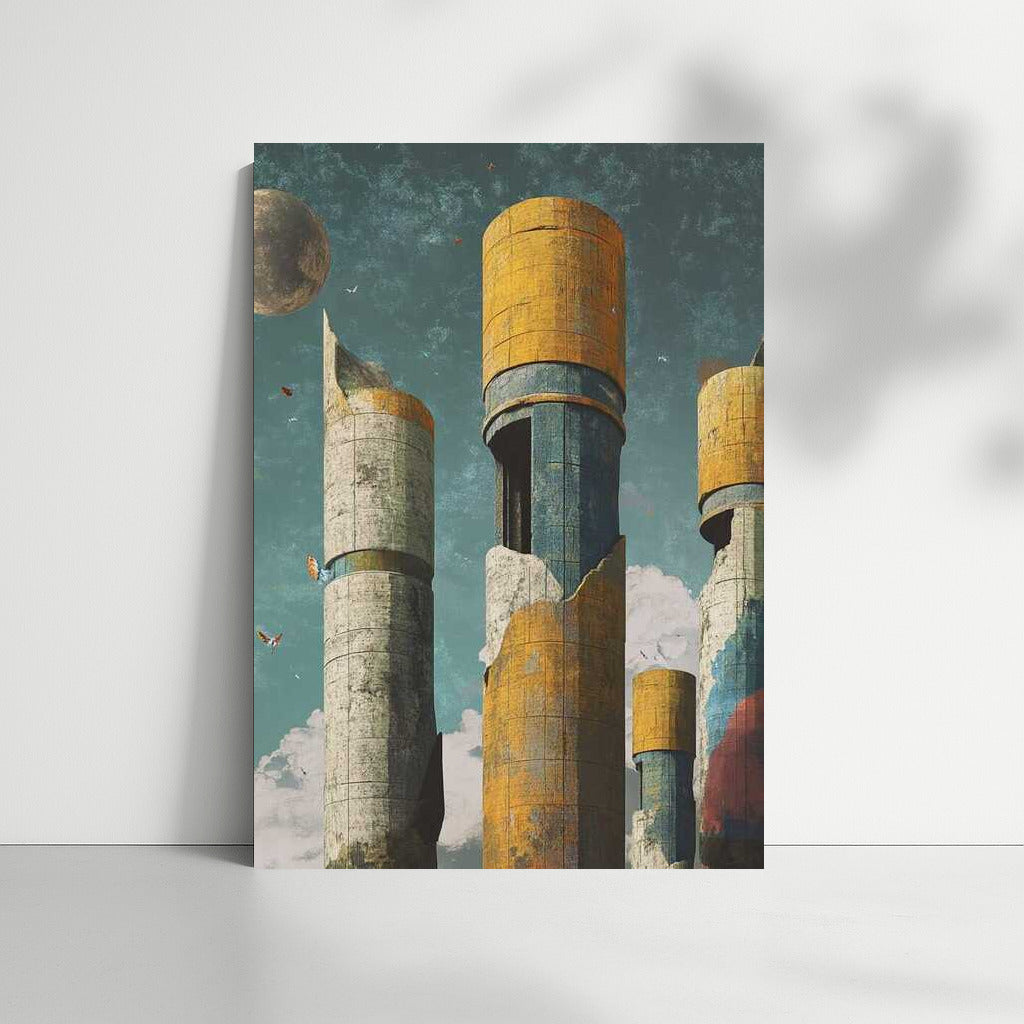 Air Columns: Abstract Grandeur
