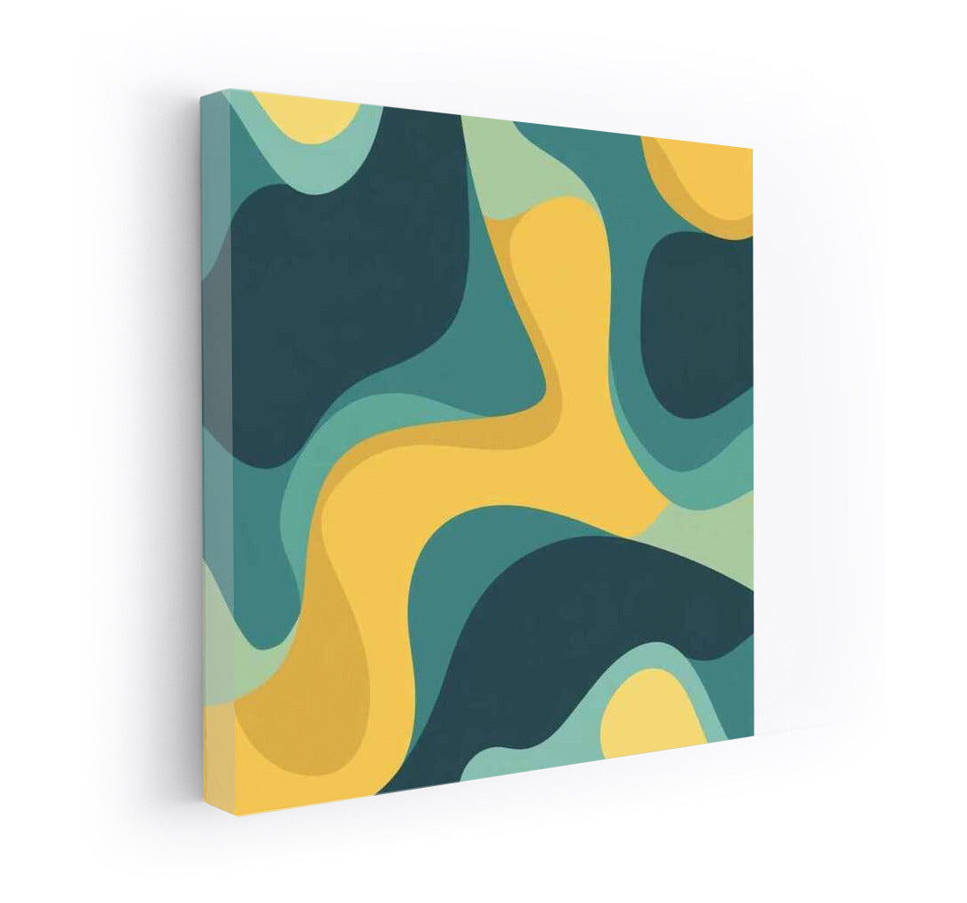 Bright Vortex: Abstract Pattern for Interior