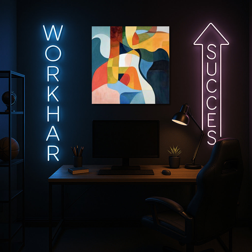 Vortex of Colors: Abstract Animation of Space