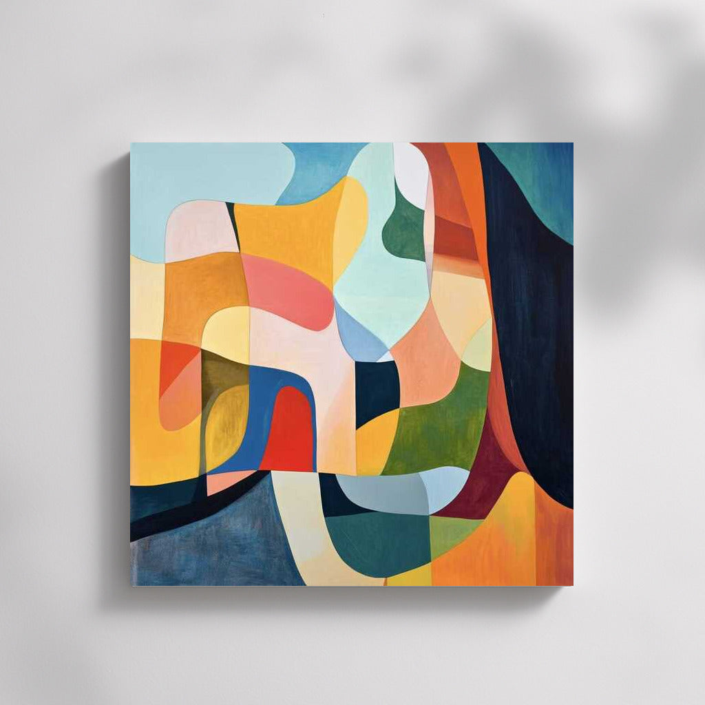 Kaleidoscope of Emotions: Abstract Magic for Interior