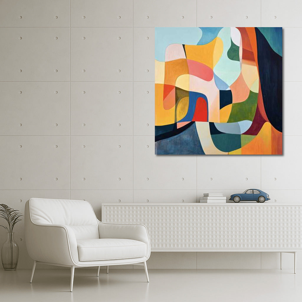Kaleidoscope of Emotions: Abstract Magic for Interior