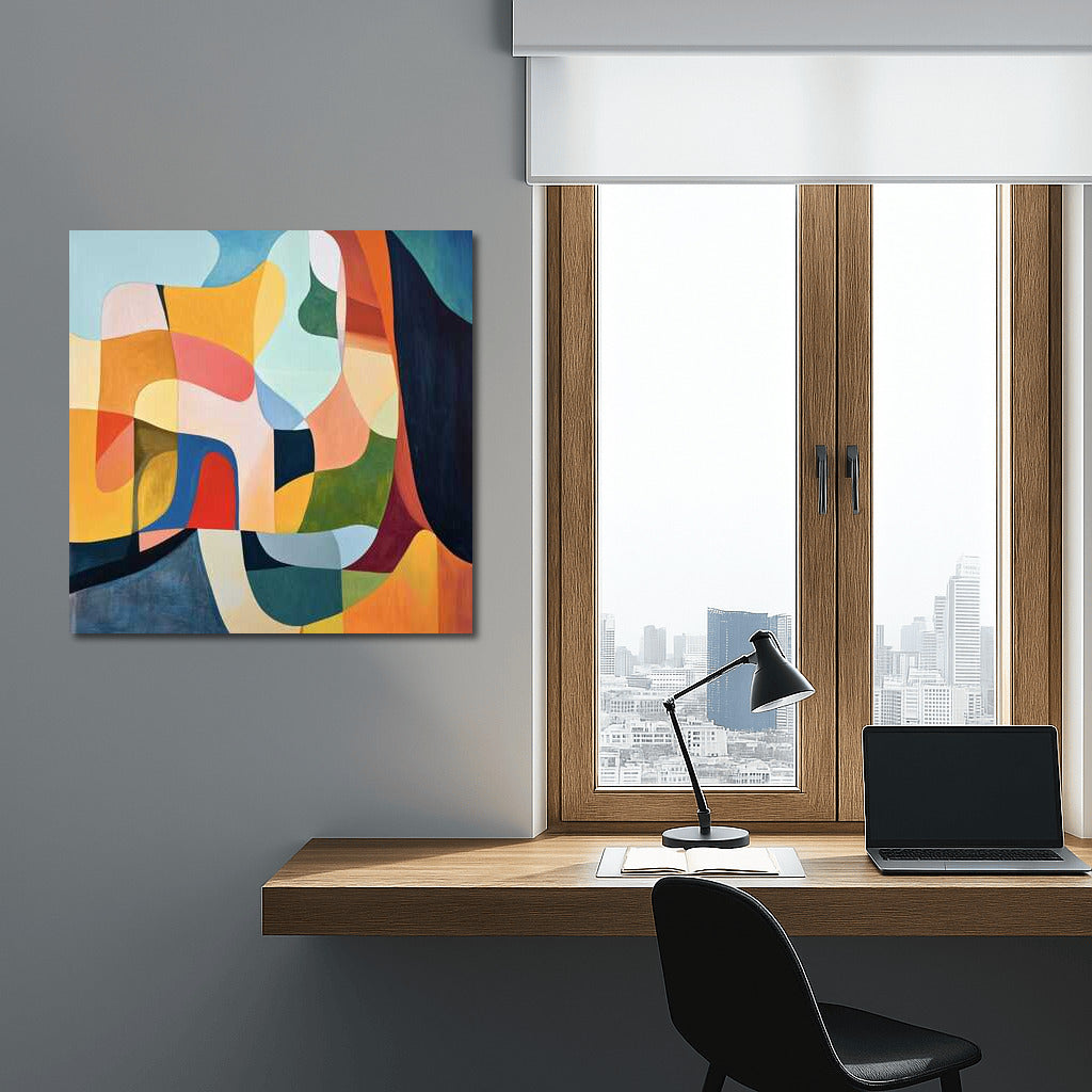 Kaleidoscope of Emotions: Abstract Magic for Interior
