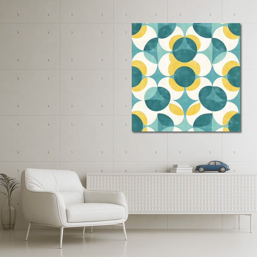 Bright Swirl: Abstract Pattern for Modern Interior