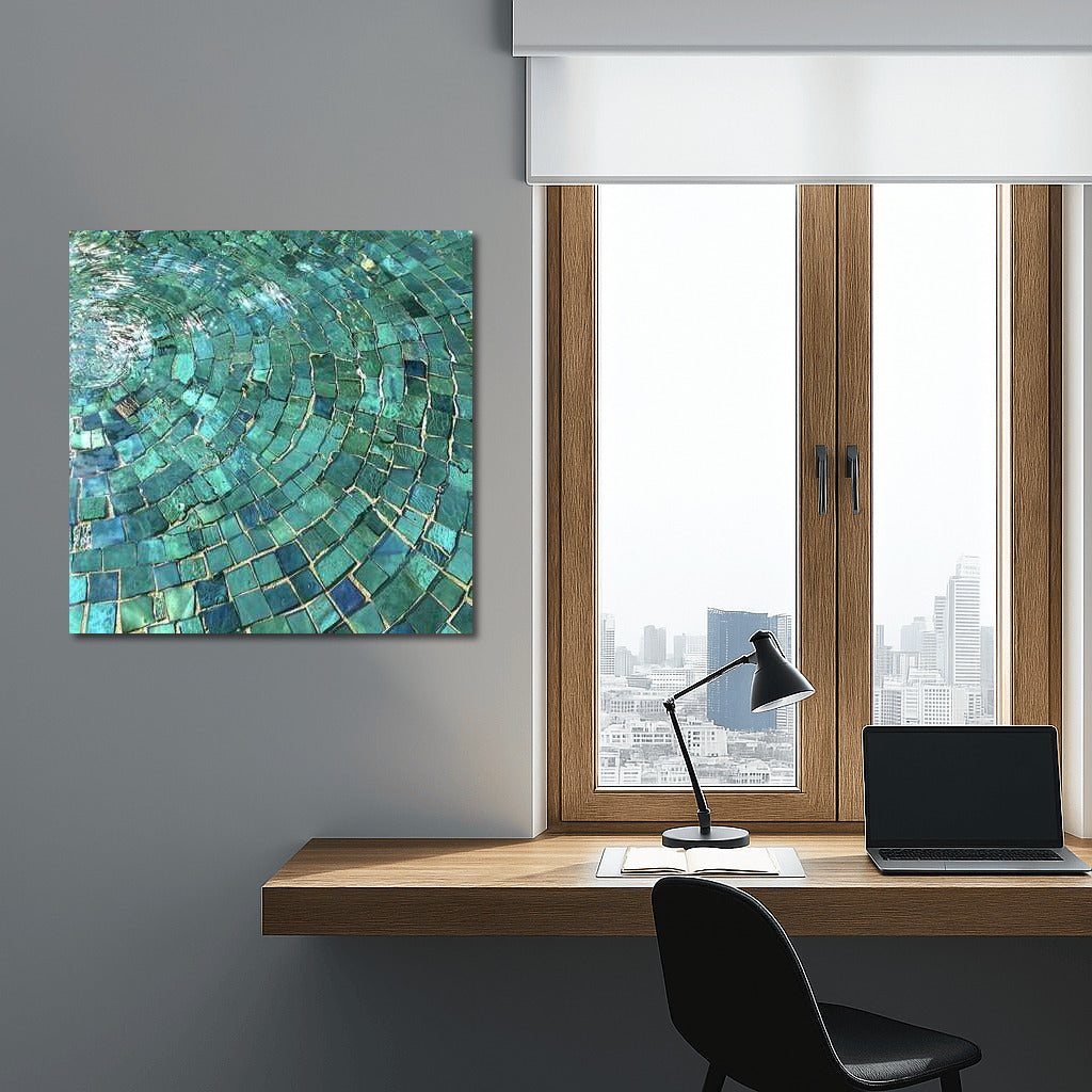 Color Swirls: Enlivening Space Abstract