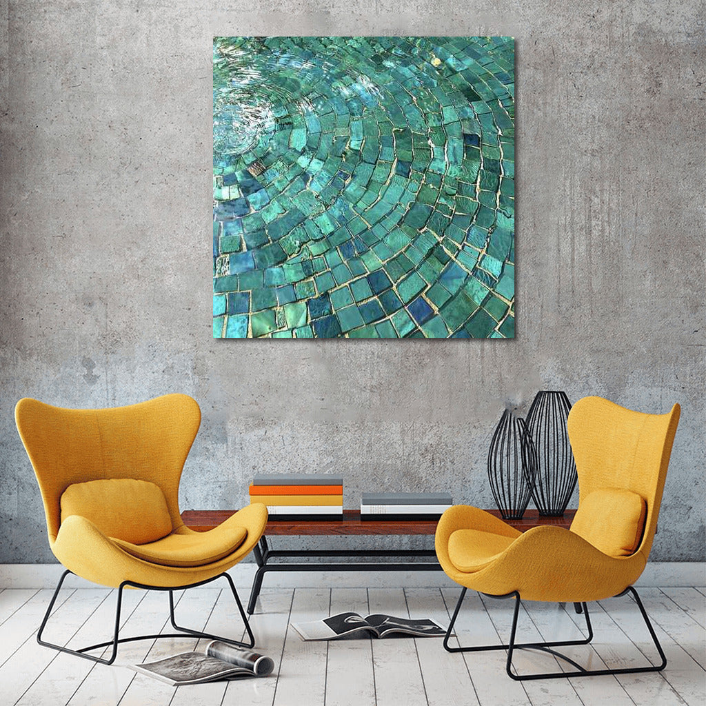 Color Swirls: Enlivening Space Abstract