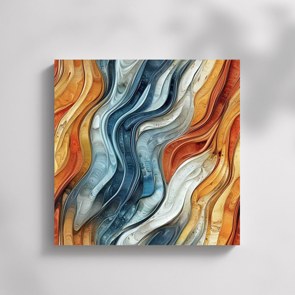 Abstract Waves of Color: Dream Vortex
