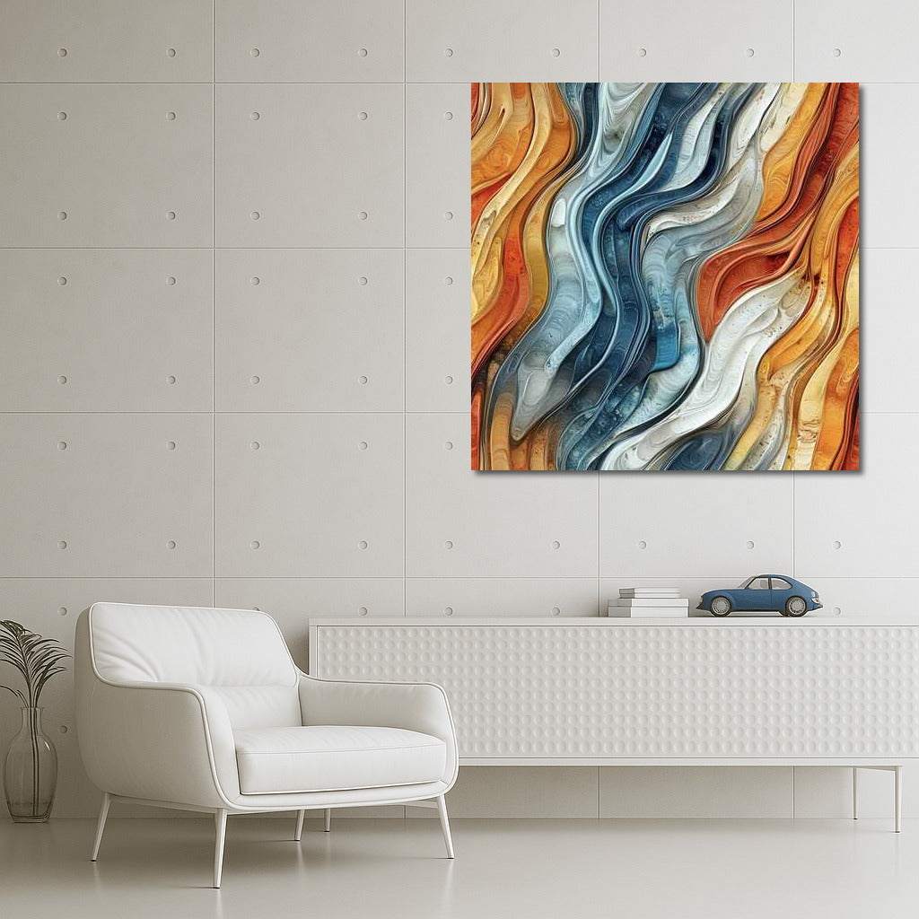 Abstract Waves of Color: Dream Vortex
