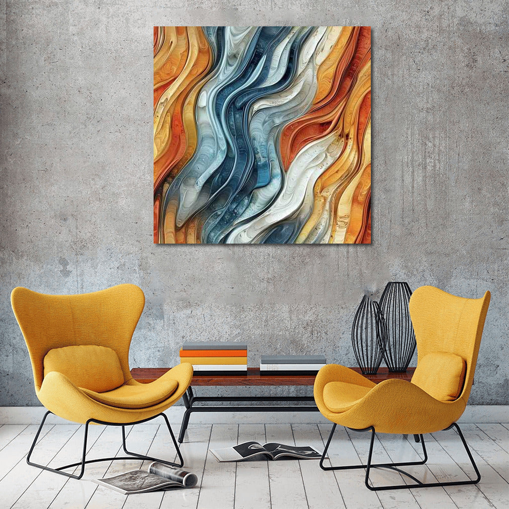 Abstract Waves of Color: Dream Vortex