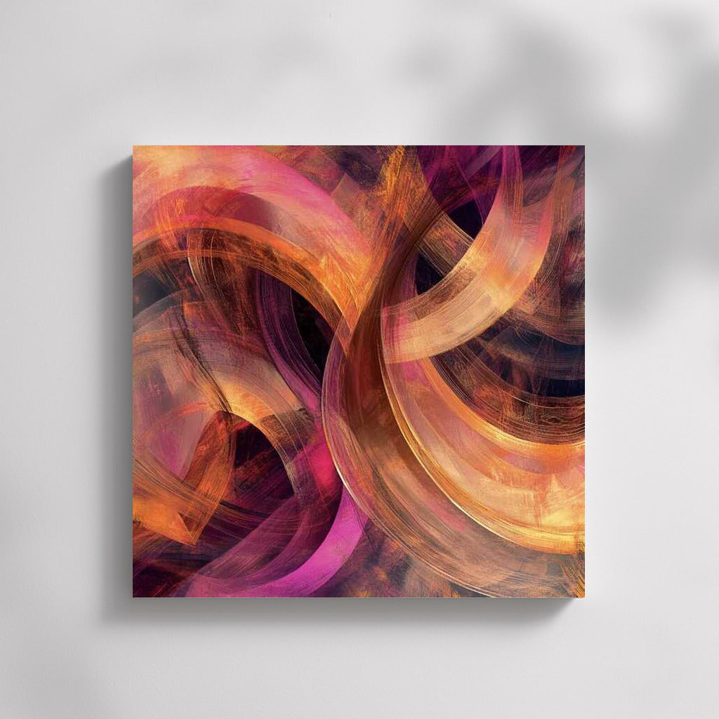 Eclectic Abstract Vortex: Vivid Emotions for Your Interior