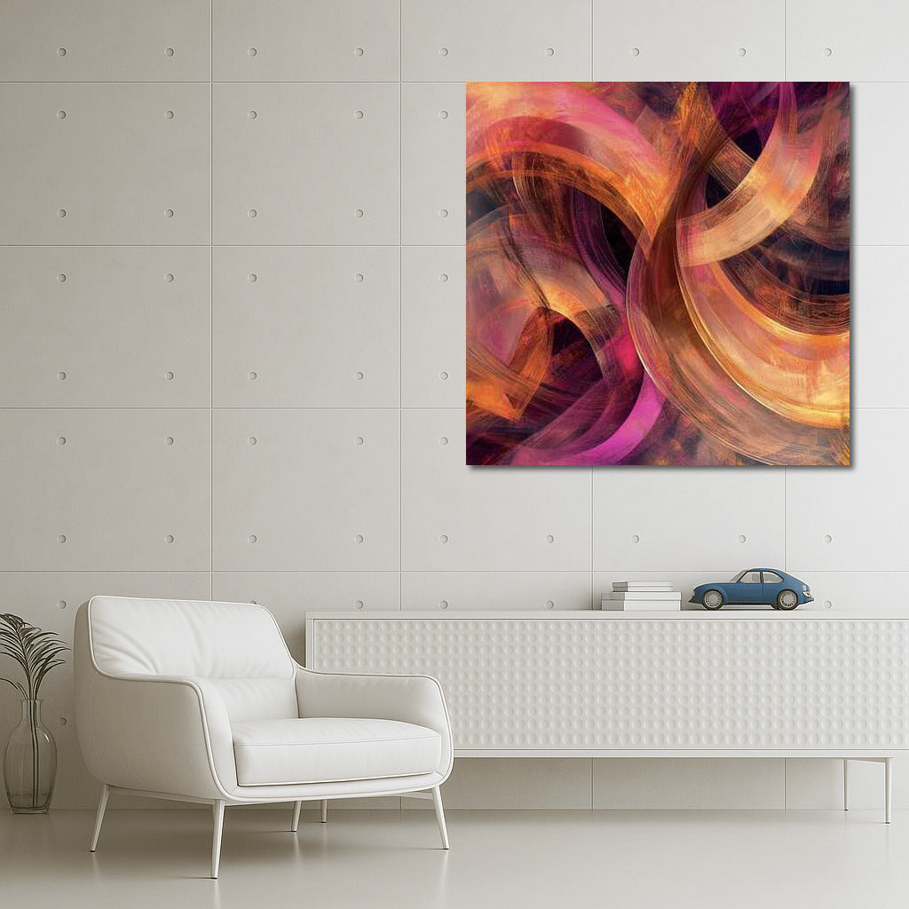 Eclectic Abstract Vortex: Vivid Emotions for Your Interior