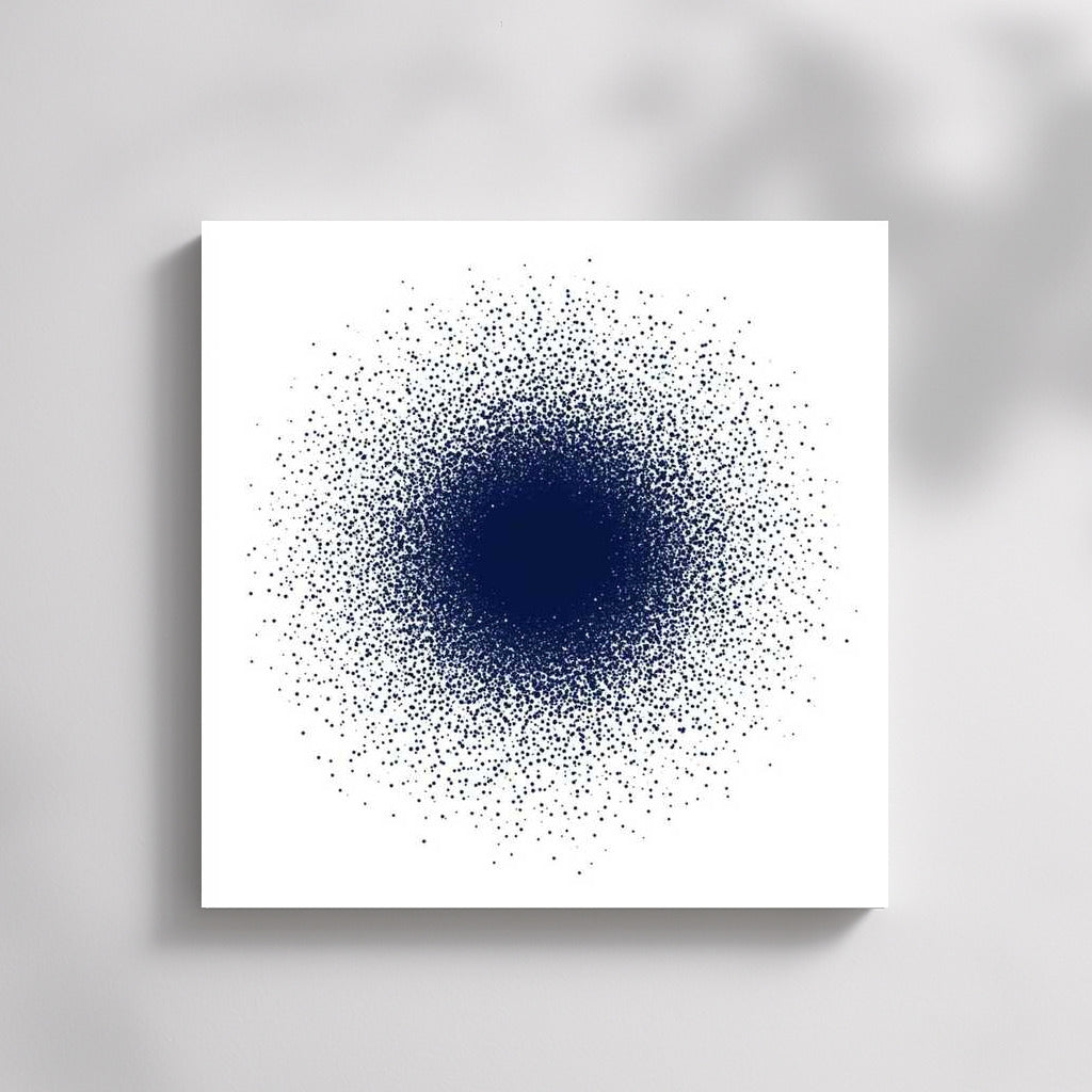 Infinity Vortex: Abstract Granular Texture