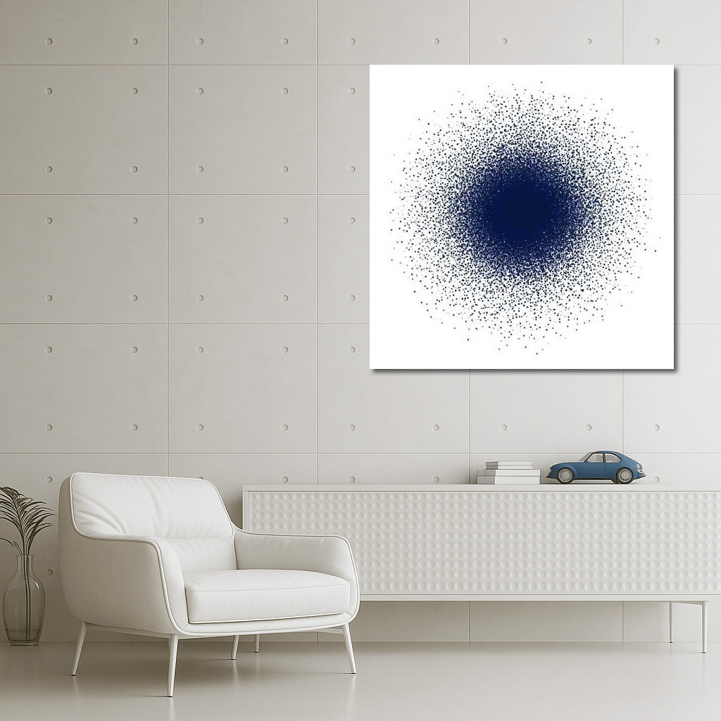 Infinity Vortex: Abstract Granular Texture