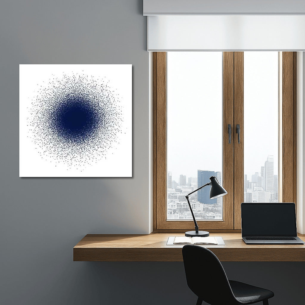 Infinity Vortex: Abstract Granular Texture