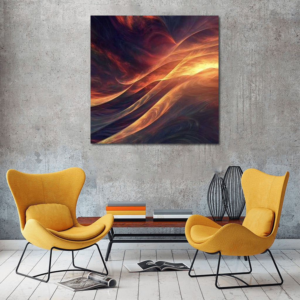 Orange Waves Abstraction: Dynamics and Energy
