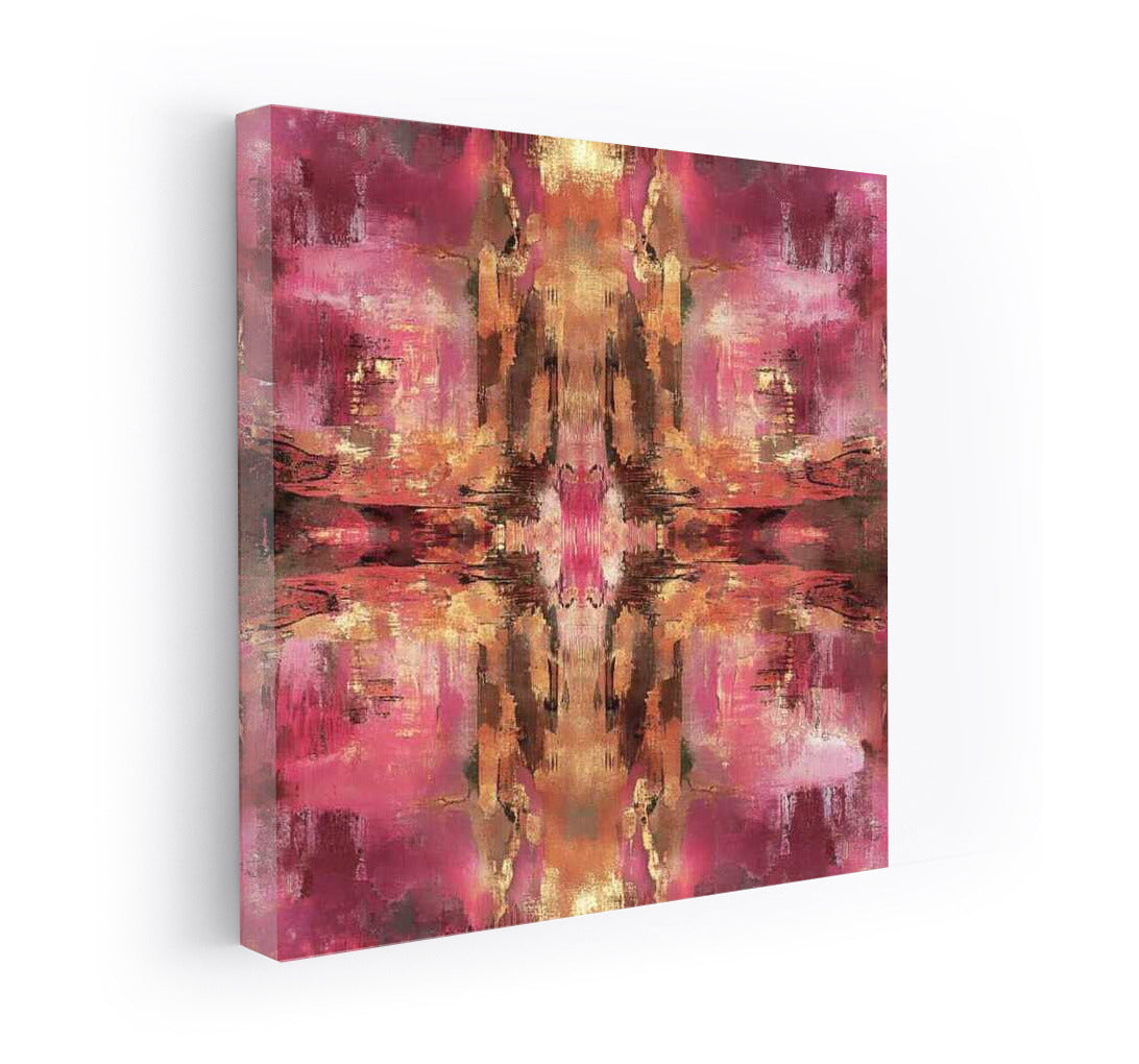 Harmony of Pulsating Textures: Abstract Eclectic Charm