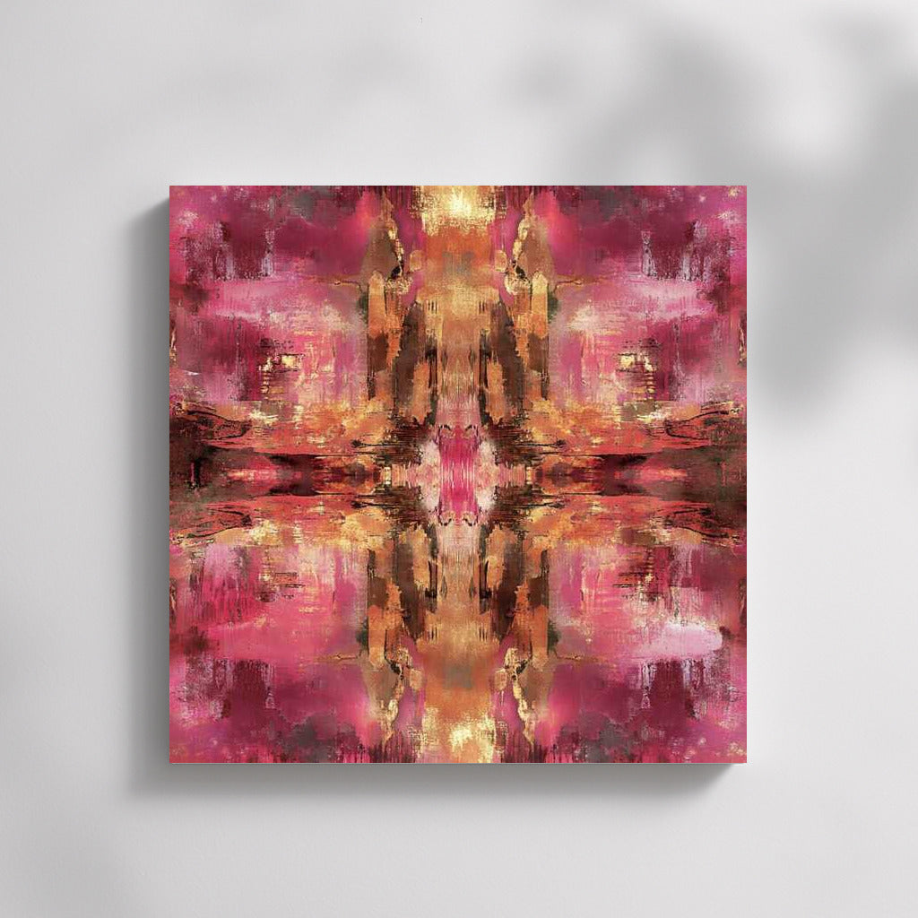 Harmony of Pulsating Textures: Abstract Eclectic Charm