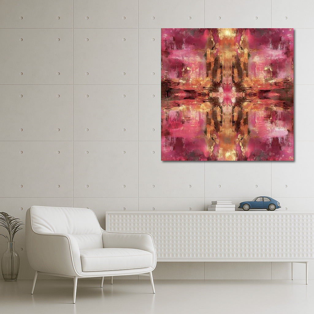 Harmony of Pulsating Textures: Abstract Eclectic Charm
