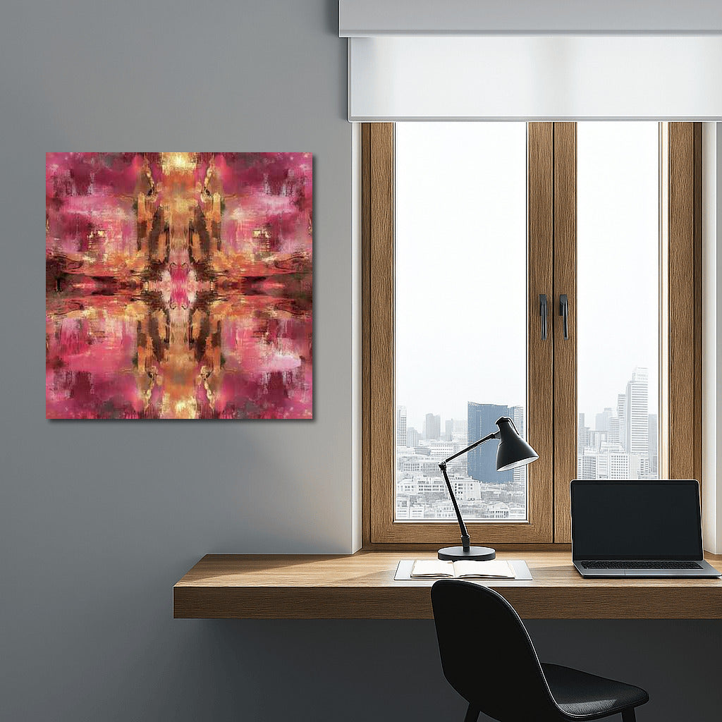 Harmony of Pulsating Textures: Abstract Eclectic Charm