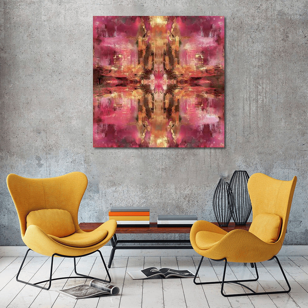 Harmony of Pulsating Textures: Abstract Eclectic Charm