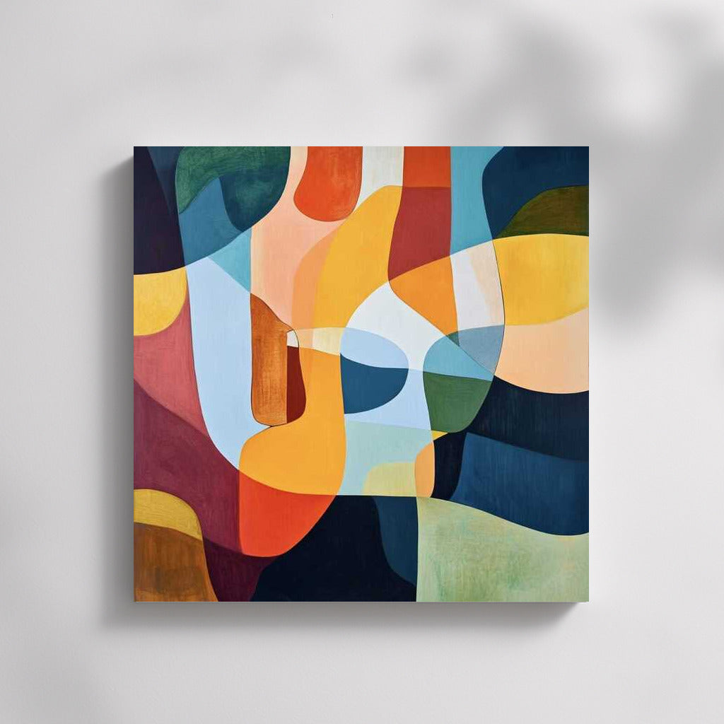 Harmony of Colors: Abstract Creation