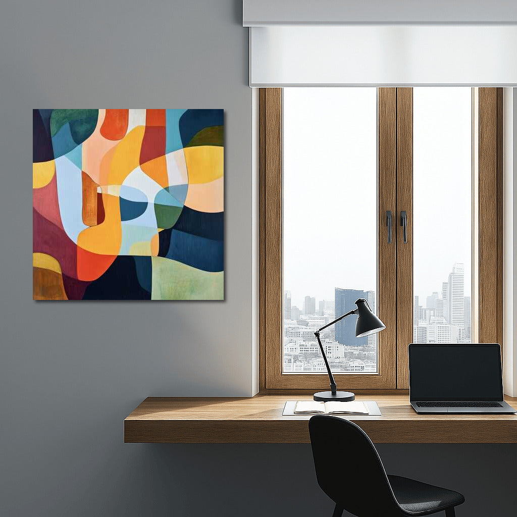 Harmony of Colors: Abstract Creation