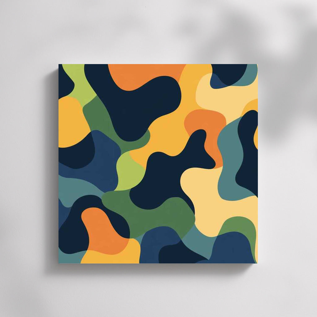 Bright Vortex: Abstract Patterned World