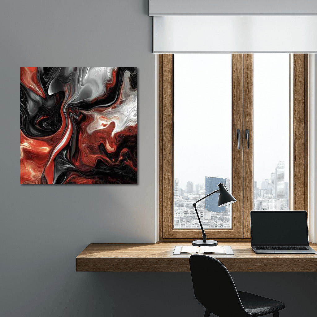 Red Vortex: Abstract Emotion