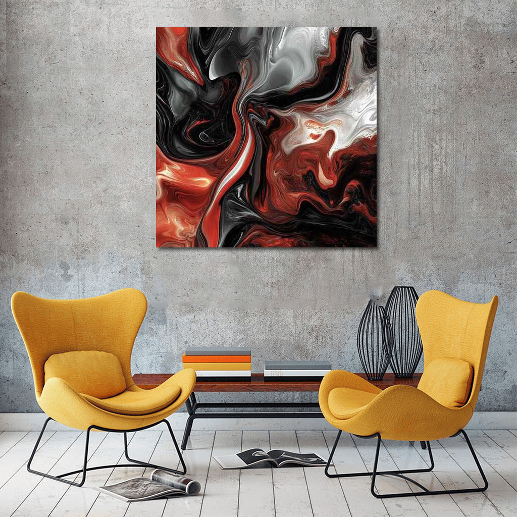 Red Vortex: Abstract Emotion