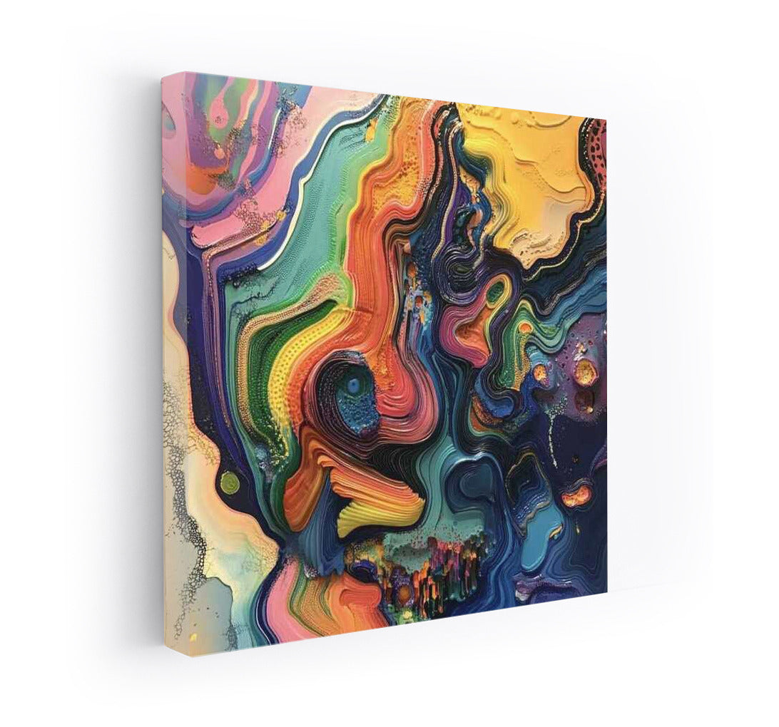 Vortex of Vivid Fantasies: Abstraction in Saturated Colors