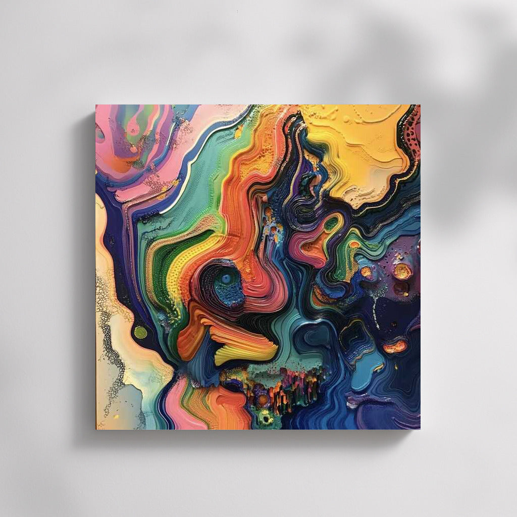 Vortex of Vivid Fantasies: Abstraction in Saturated Colors