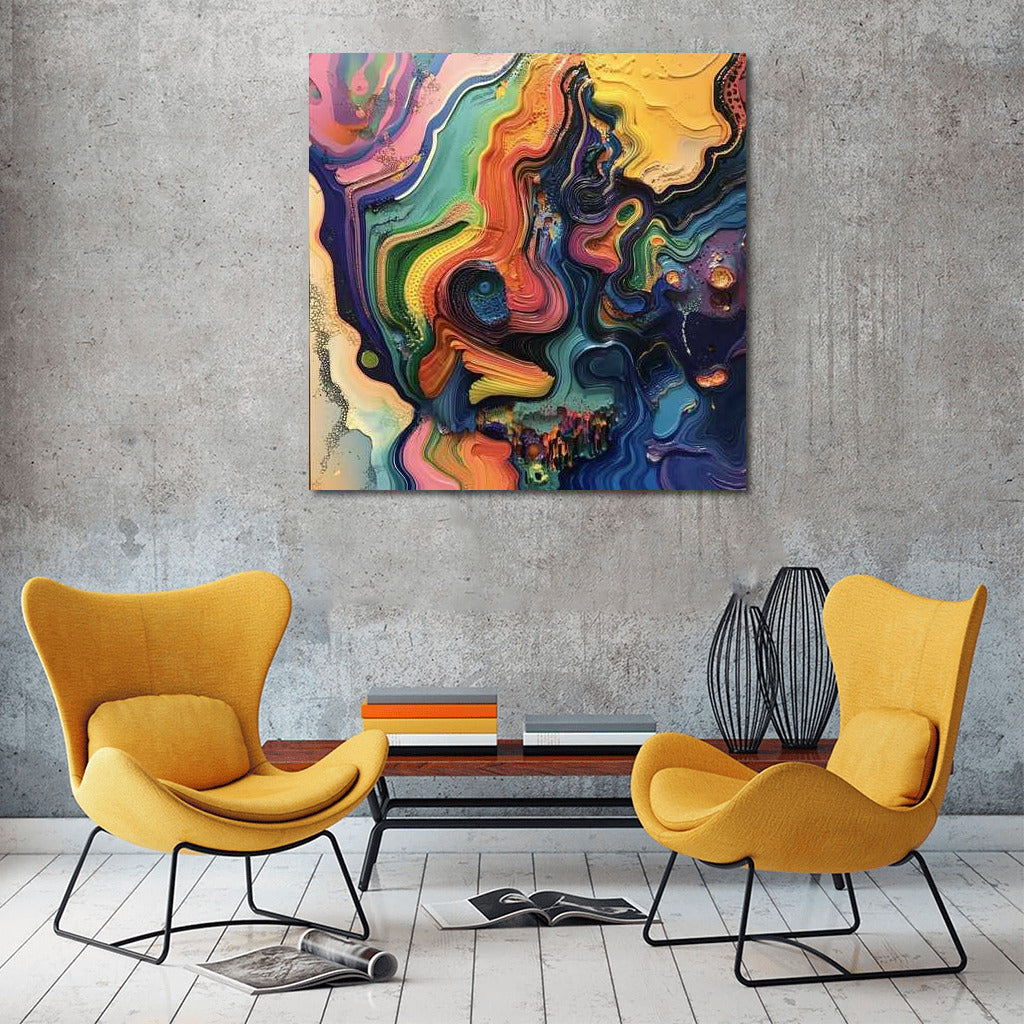 Vortex of Vivid Fantasies: Abstraction in Saturated Colors