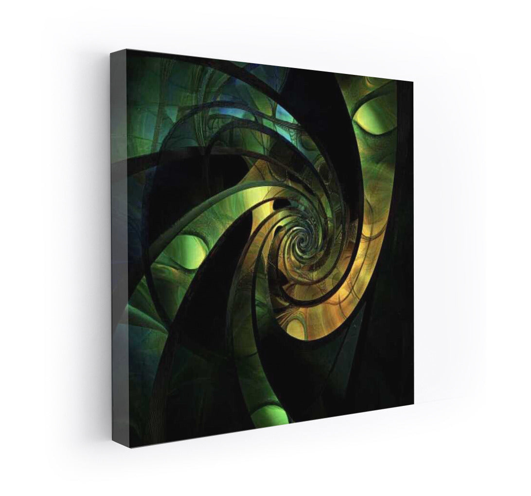 Abstract Magic: Mesmerizing Colored Spirals for Interior
