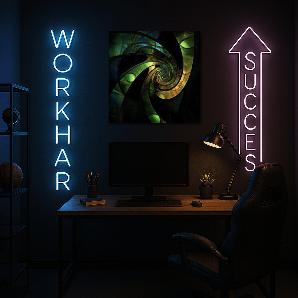 Abstract Magic: Mesmerizing Colored Spirals for Interior