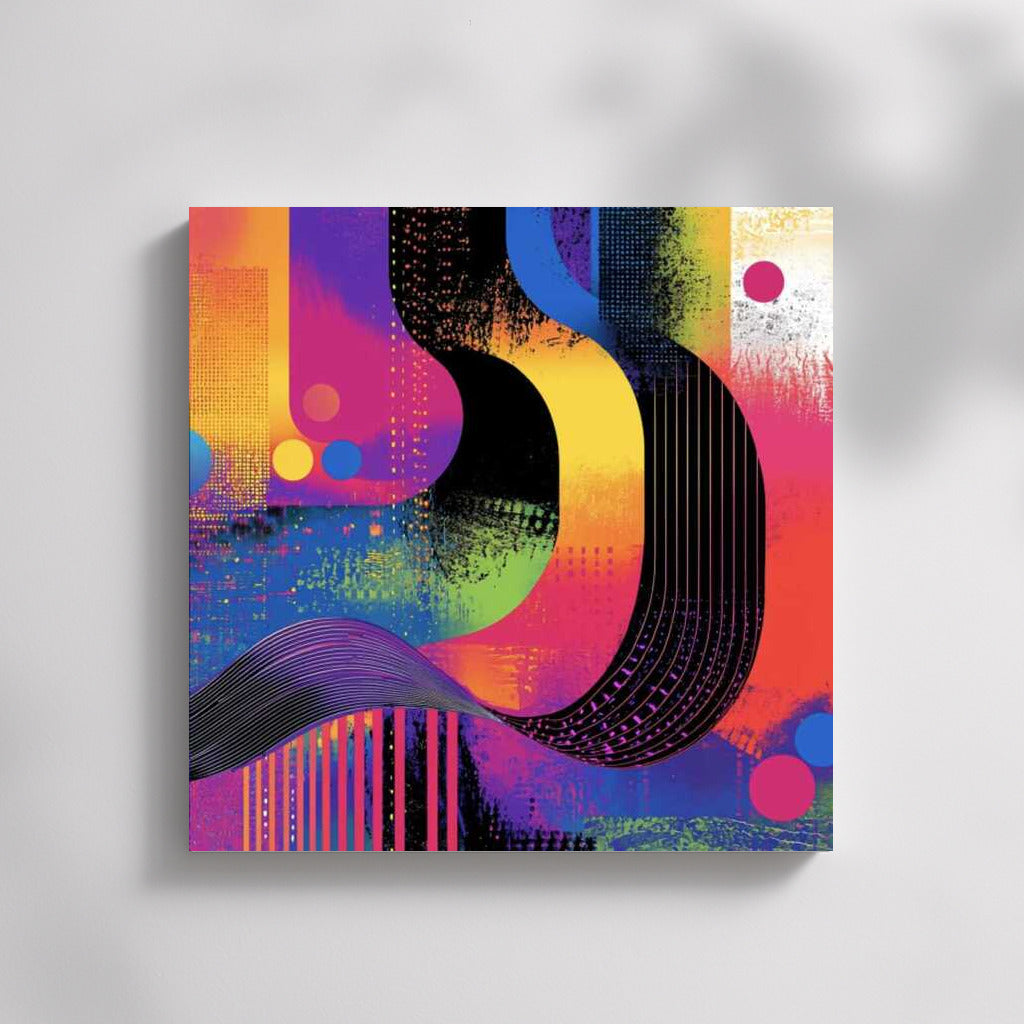 Vortex of Vivid Abstraction: Energy of Fantasy