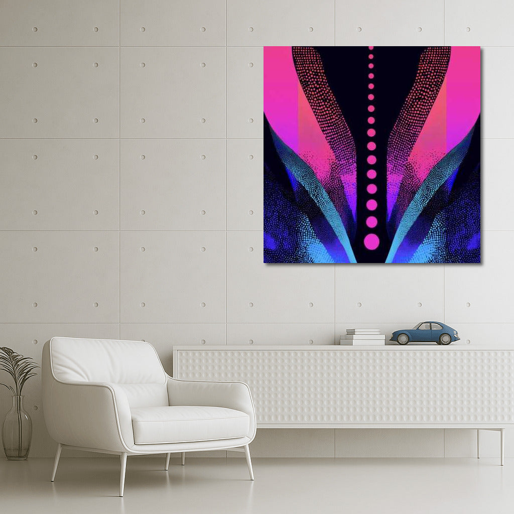 Vortex of Color: Bright Abstraction for Interior