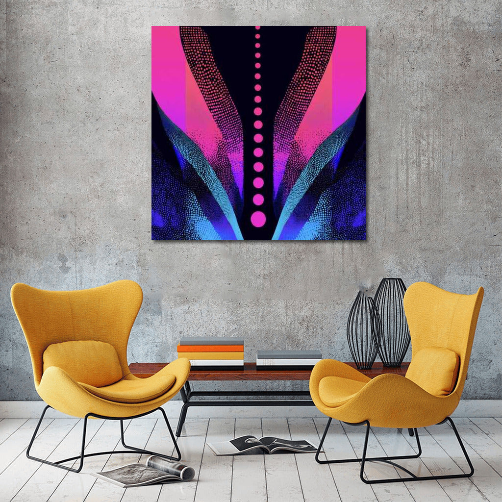 Vortex of Color: Bright Abstraction for Interior