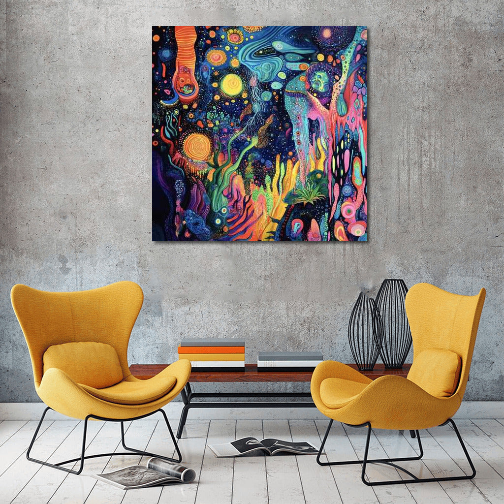 Fantasy in Vivid Abstractions