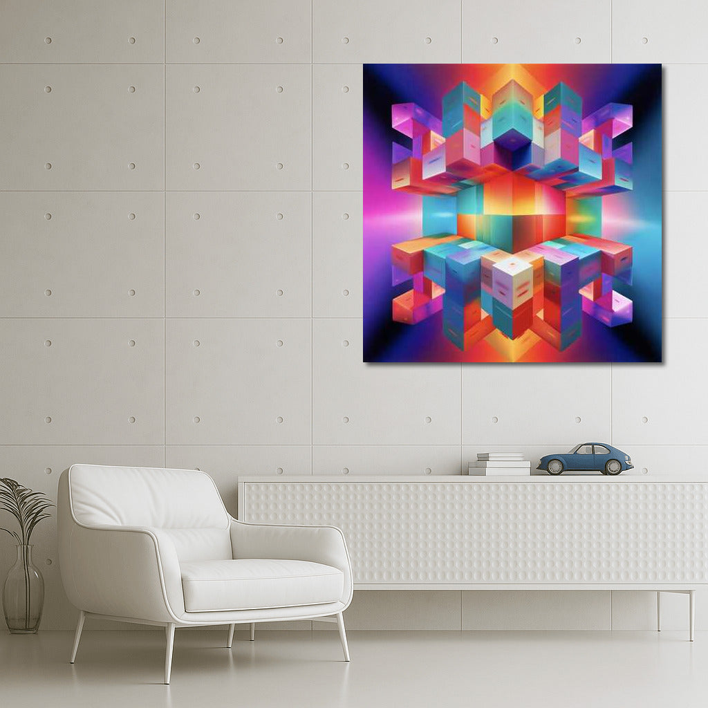 Vortex of Colors: Abstract Energy for Interiors
