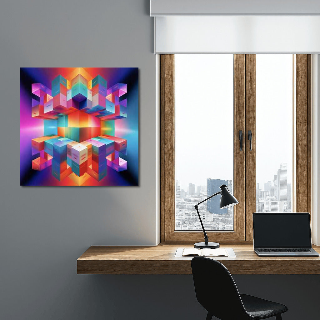 Vortex of Colors: Abstract Energy for Interiors