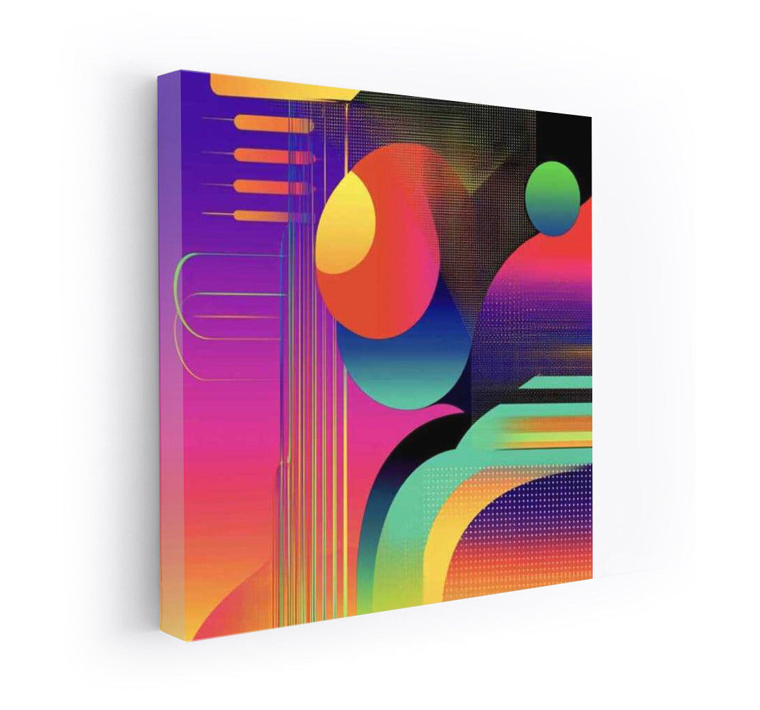 Vortex of Colourful Abstractions: Vivid Immersion
