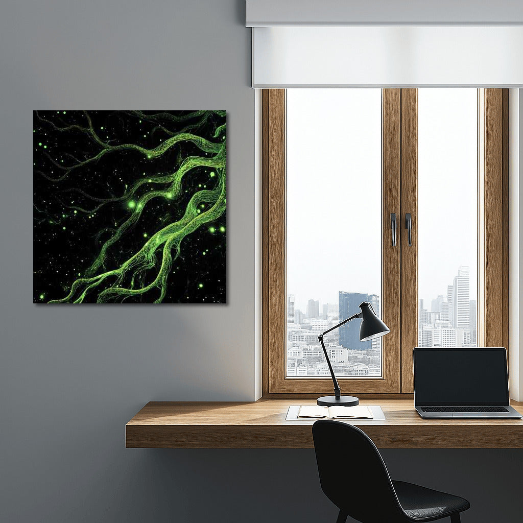 Green Vortex: Abstract Particle Dynamics