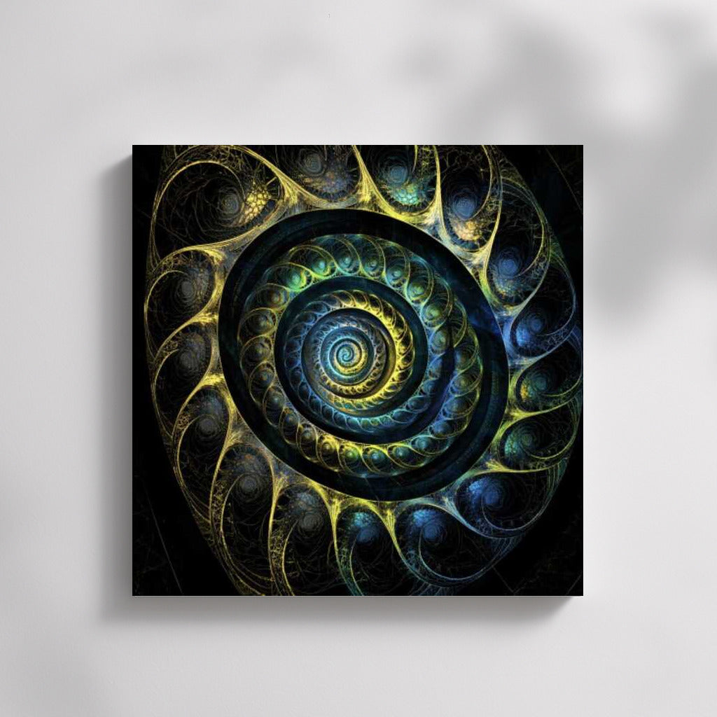 Abstract Vortexes: Dive into Infinite Color Spirals