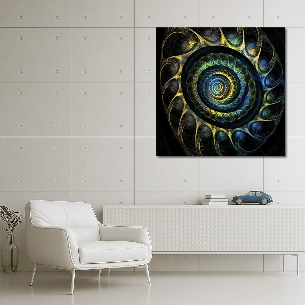 Abstract Vortexes: Dive into Infinite Color Spirals