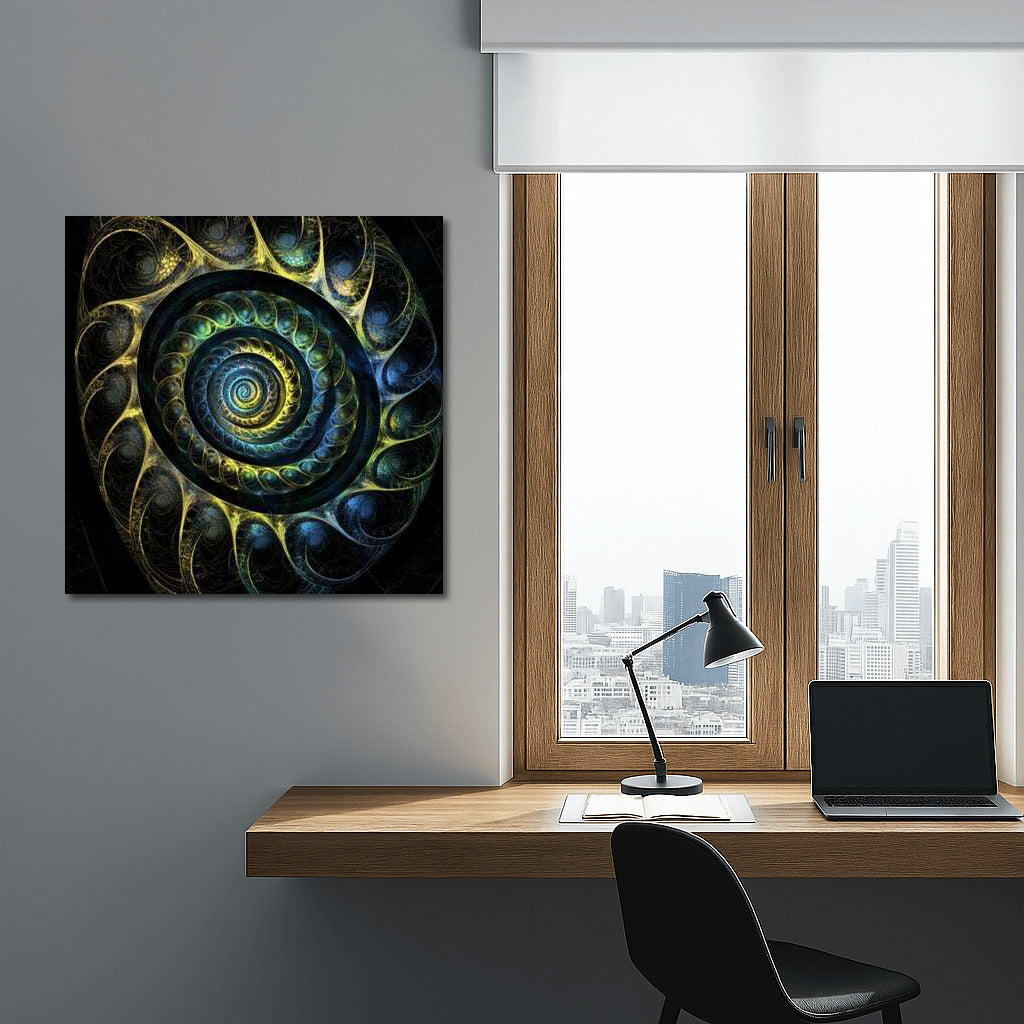 Abstract Vortexes: Dive into Infinite Color Spirals