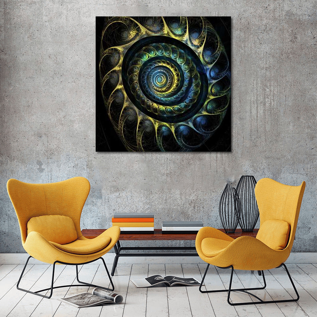 Abstract Vortexes: Dive into Infinite Color Spirals