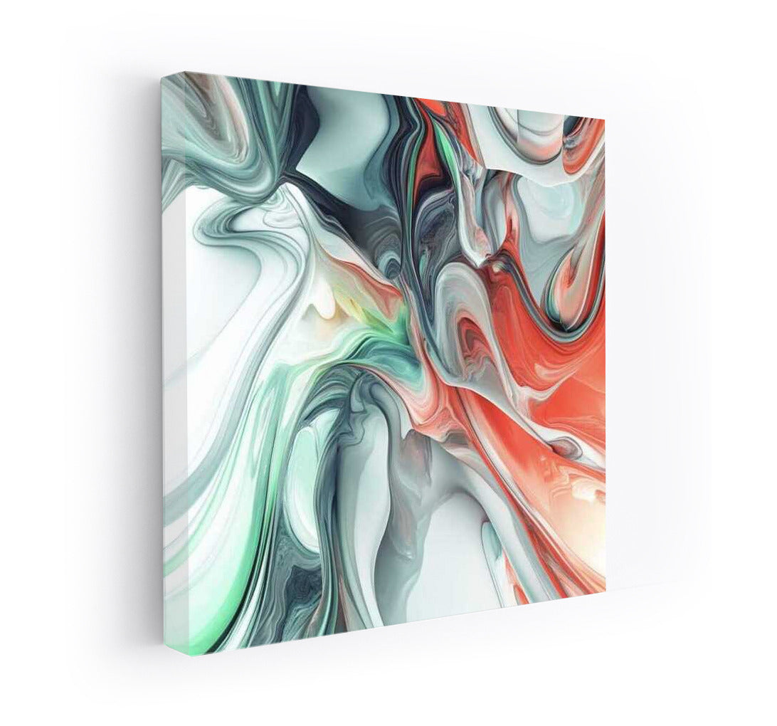 Dance of the Coloured Swirls: Abstraction in Green, Red and Blue
