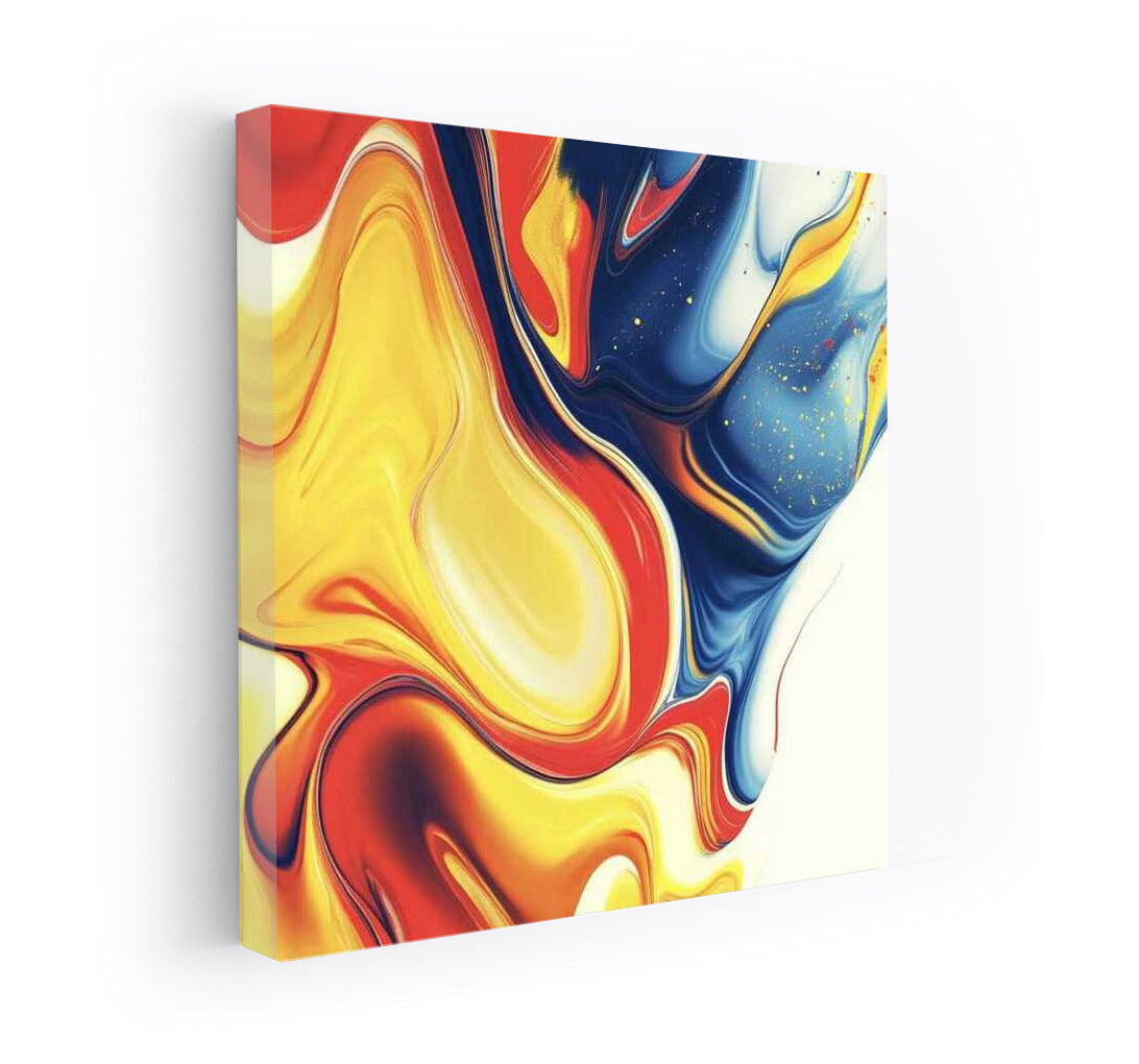 Abstract Magic: Yellow-Red-Blue Patterns